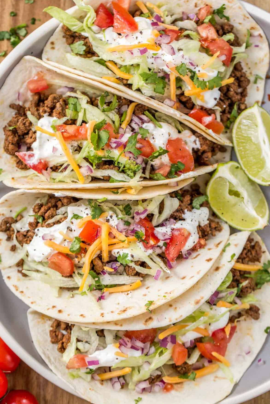 Classic Beef Tacos - thehandyspatula.com